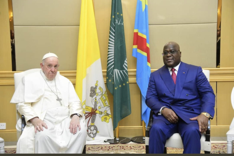 Pape en RDC: à Bukavu, on espère que cette visite va bouger les lignes diplomatiques face à l’agression rwandaise via le M23