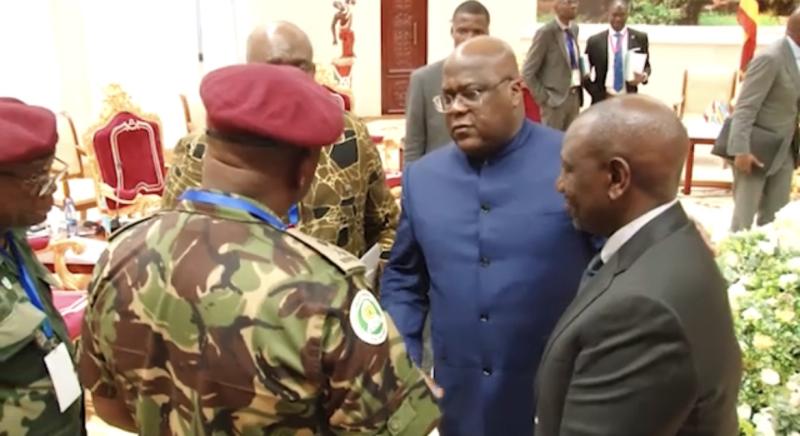 En présence du président William Ruto, Felix Tshisekedi a interpellé vivement le commandant de la force régionale de l’EAC: « n’aidez pas le M23 »