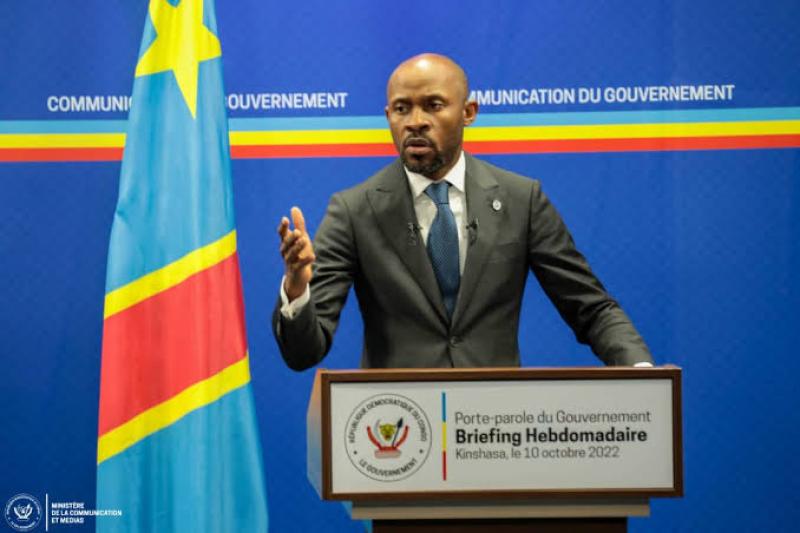 RDC : “les mécanismes anti-corruption mis en place par le gouvernement ont permis au pays de passer de 5 milliards USD en 2020 à plus de 15 milliards USD en 2023”, Patrick Muyaya