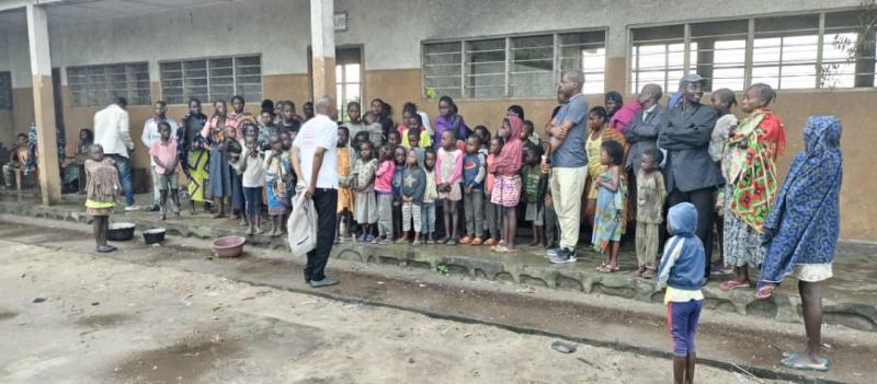 RDC Plus de 8 000 nouveaux déplacés reçus au Kwango depuis début mars