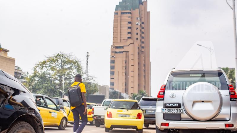 Trafic sur le boulevard du 30 juin à Kinshasa