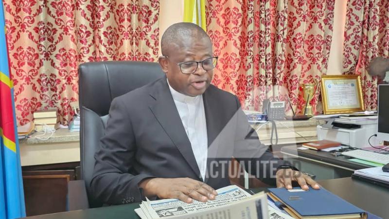 Mgr Donatien Nshole, secrétaire général de la CENCO