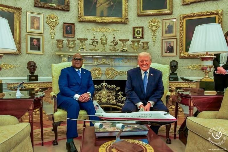 Tshisekedi et Trump