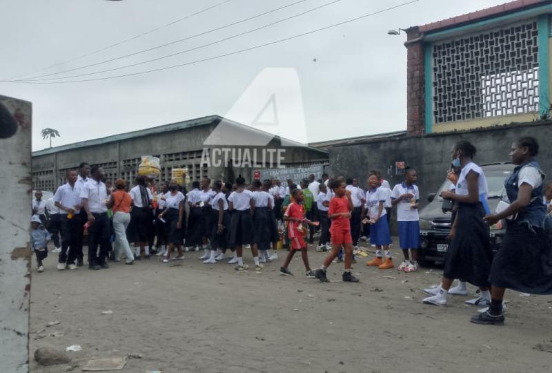 Kinshasa. Les élèves après les épreuves du TENASOSP 2026 