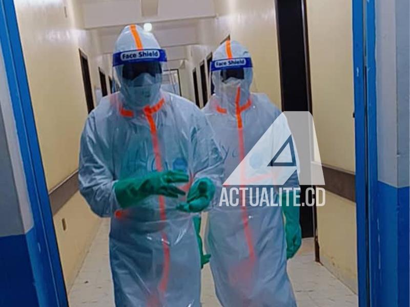 Les personnels soignants Ebola à Bunia 