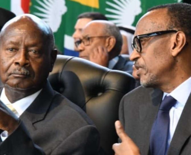 Paul Kagame et Yoweri Museveni