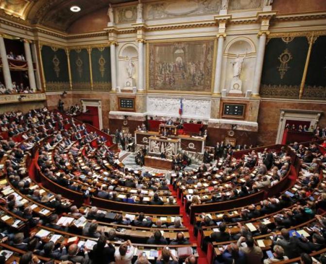 Les députés, à l’Assemblée nationale française. AP/FRANÇOIS MORI