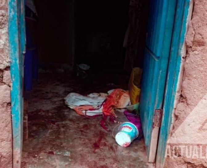 Des traces de sang dans une maison attaquée par les ADF à Beni