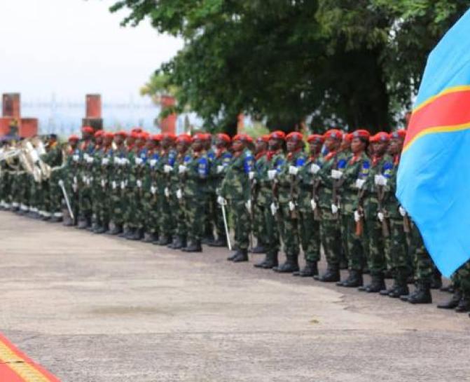 Tshisekedi devant les FARDC