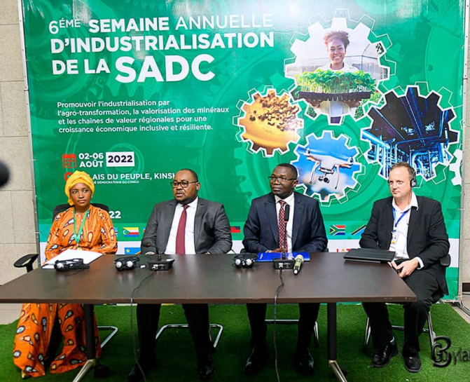 Clôture de la 6e semaine annuelle de l'industrialisation de la SADC à Kinshasa
