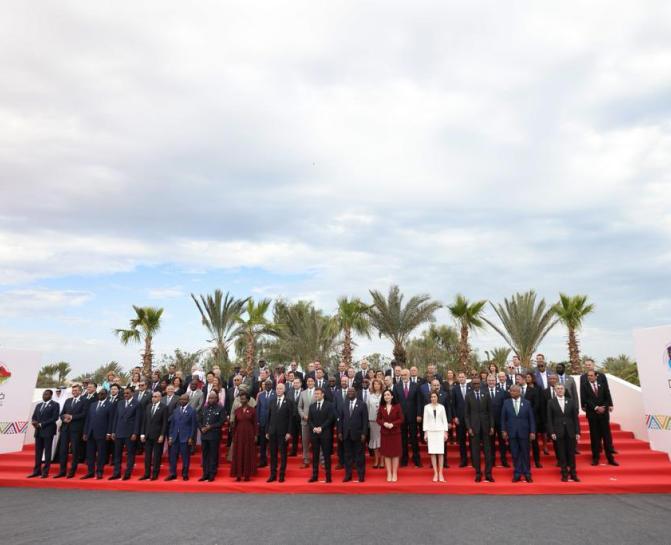 Photo de famille/Sommet de Djerba