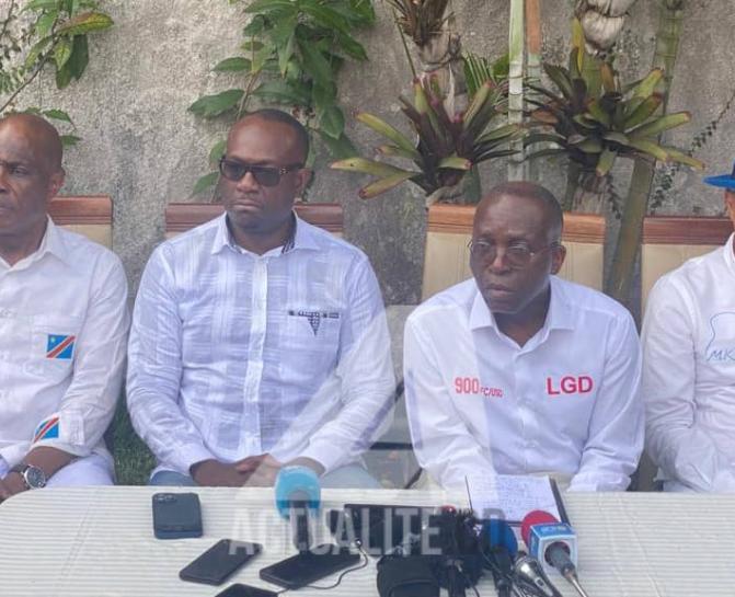 Fayulu, Sesanga, Matata et Katumbi