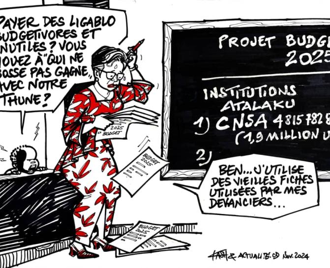 Caricature Kash/ACTUALITE.CD