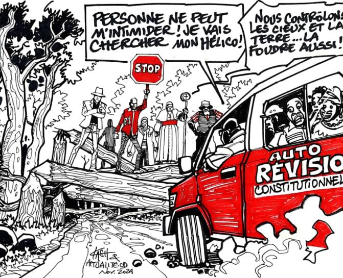 Caricature Kash/ACTUALITE.CD