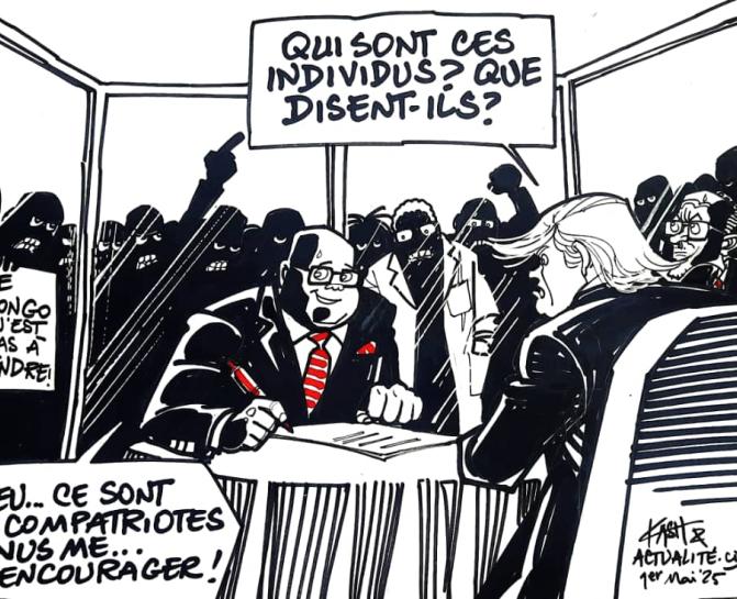 Caricature Kash/ACTUALITE.CD