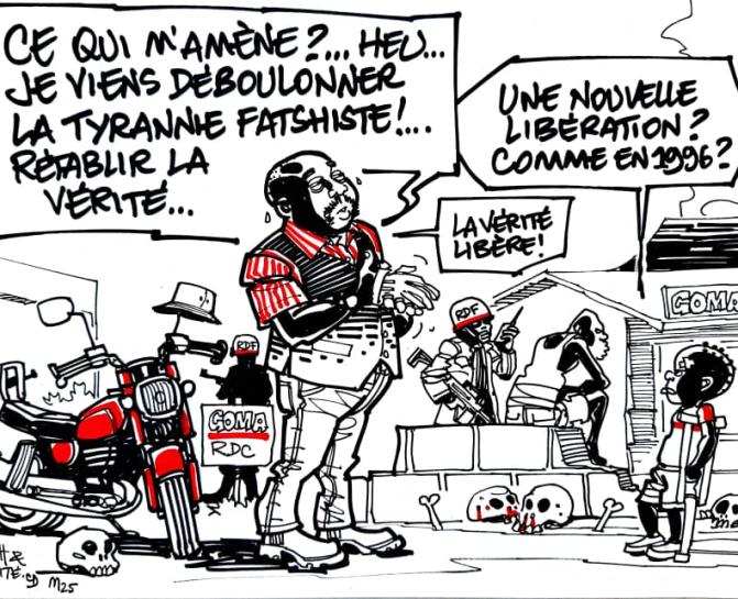 Caricature Kash/ACTUALITE.CD