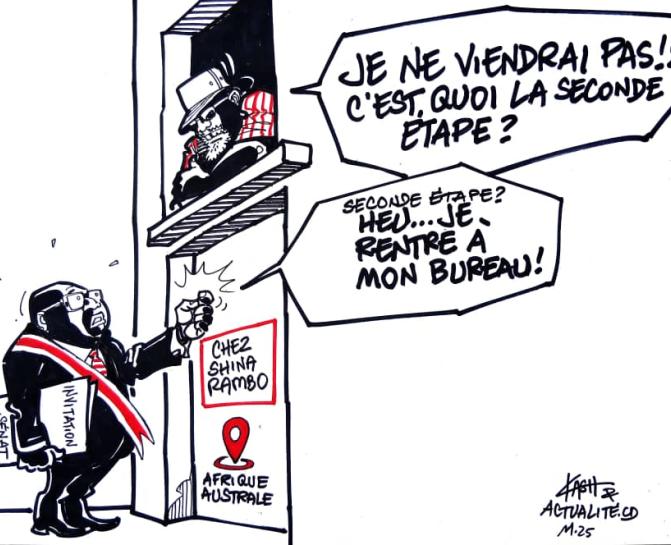 Caricature Kash/ACTUALITE.CD