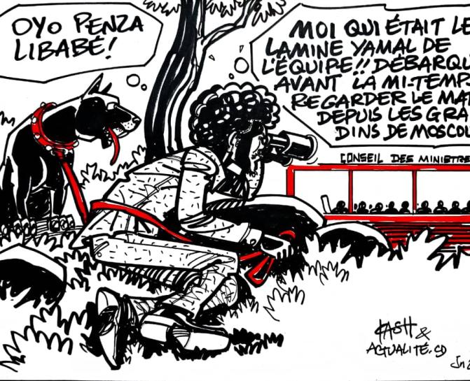 Caricature Kash/ACTUALITE.CD