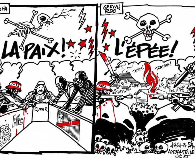 Caricature Kash/ACTUALITE.CD