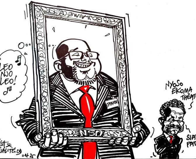 Caricature Kash/ACTUALITE.CD