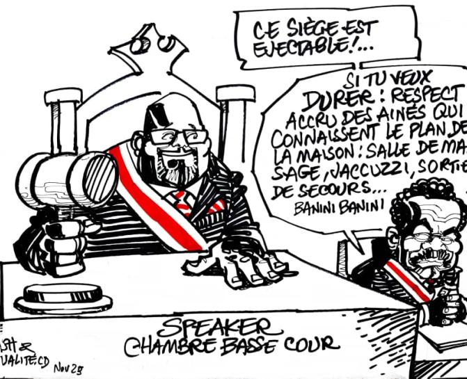 Caricature Kash/ACTUALITE.CD