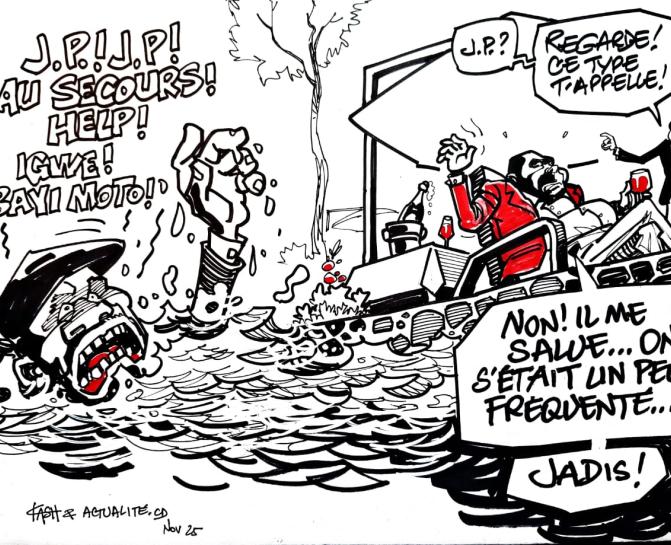 Caricature Kash/ACTUALITE.CD