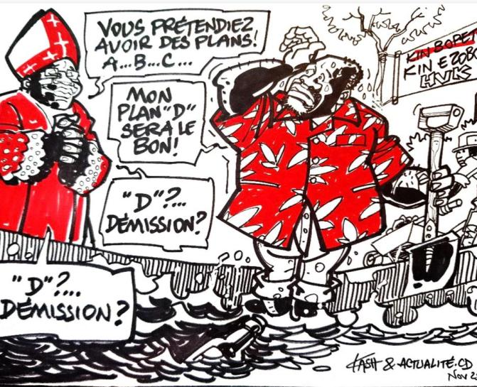 Caricature Kash/ACTUALITE.CD