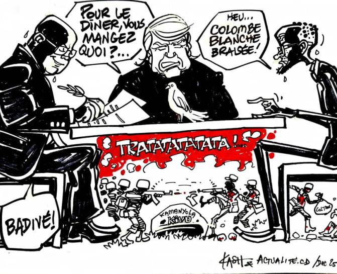 Caricature Kash/ACTUALITE.CD