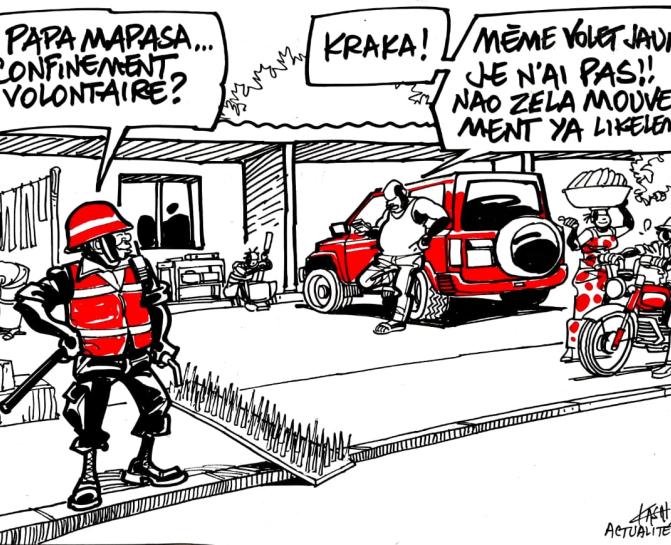 Caricature Kash/ACTUALITE.CD