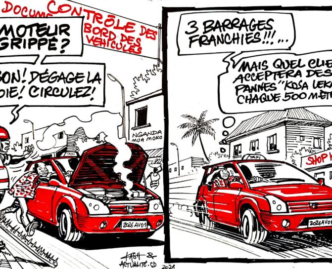 Caricature Kash/ACTUALITE.CD