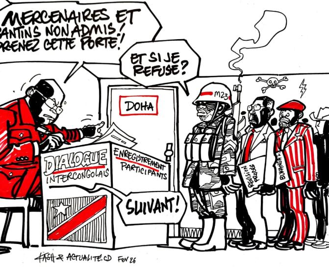 Caricature Kash/ACTUALITE.CD