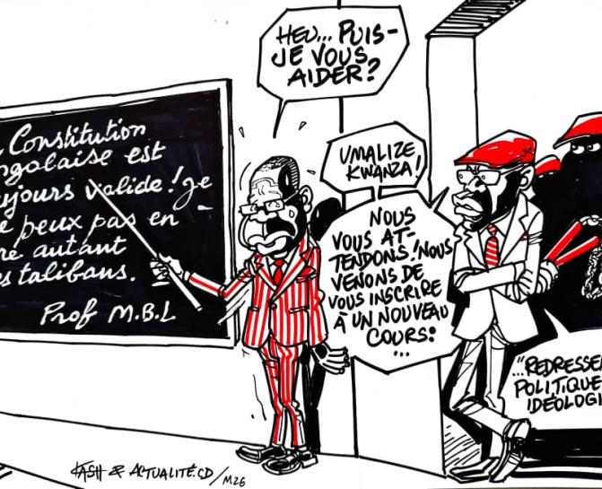 Caricature Kash/ACTUALITE.CD