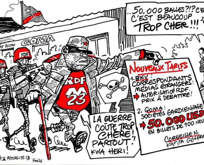 Caricature Kash/ACTUALITE.CD