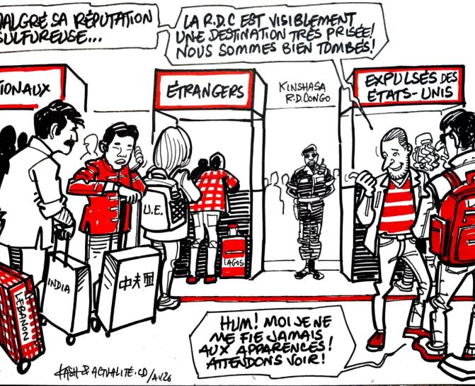 Caricature Kash/ACTUALITE.CD