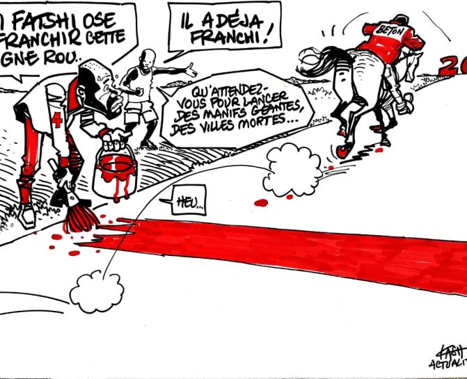 Caricature Kash/ACTUALITE.CD