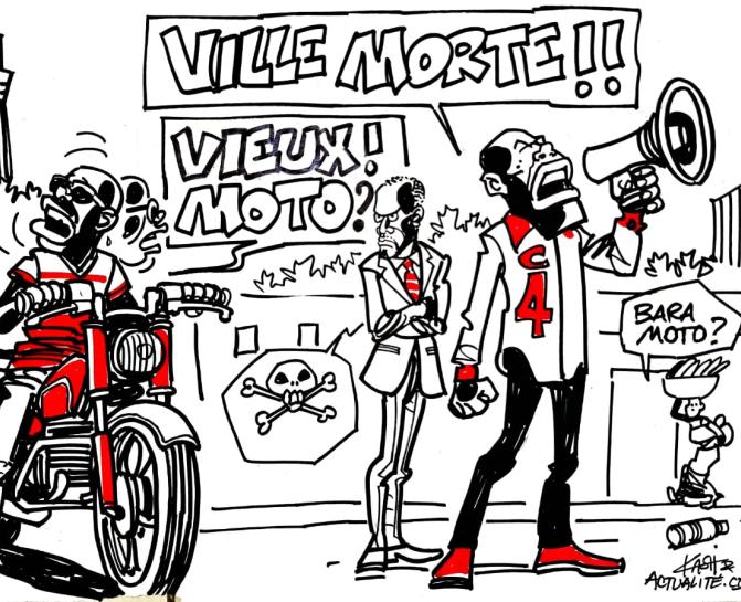 Caricature Kash/ACTUALITE.CD