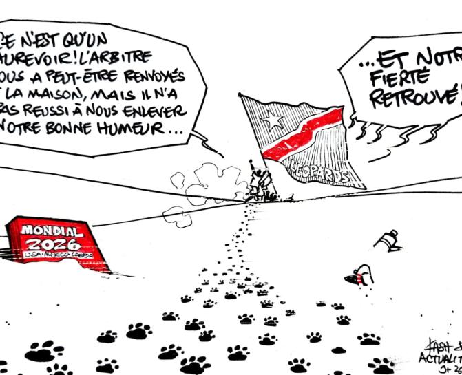 Caricature Kash/ACTUALITE.CD