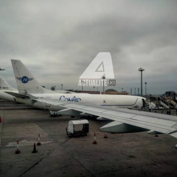 Aéroport de Ndjili (Ph. ACTUALITE.CD)