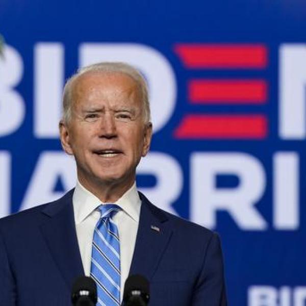 Joe Biden, nouvellement élu 46e Président des États-Unis/Ph. Droits tiers