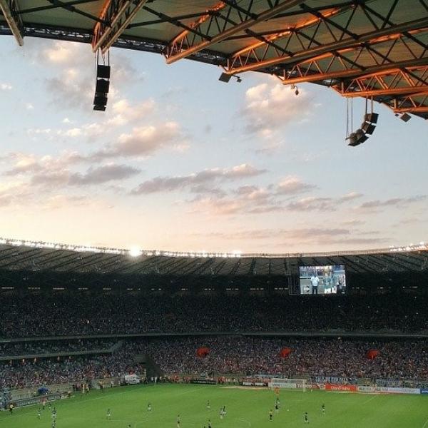Vue d'un stade de football/Ph. droits tiers 