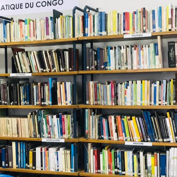 Illustration. Une Bibliothèque