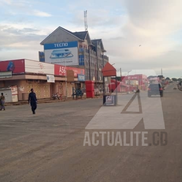 Boulevard de Libération à Bunia