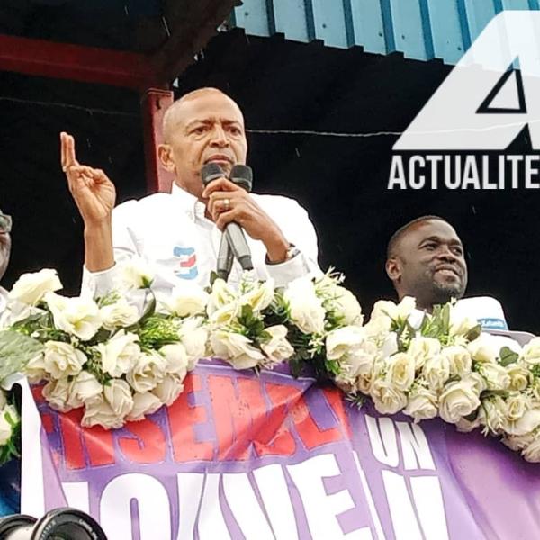 Moise Katumbi en meeting le 27 novembre à Bukavu