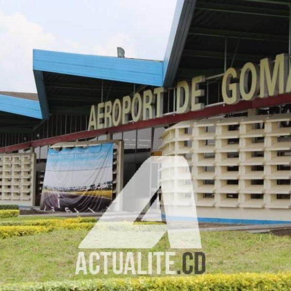 Aérogare de l'aéroport de Goma/Ph ACTUALITE.CD 