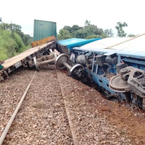 Le déraillement d'un train