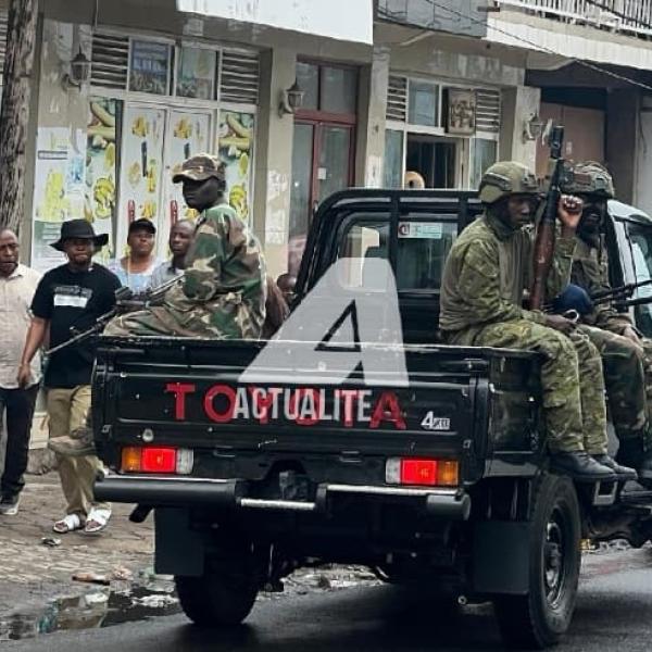 Les rebelles du M23 à Goma