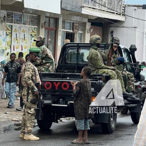 Les rebelles du M23 à Goma