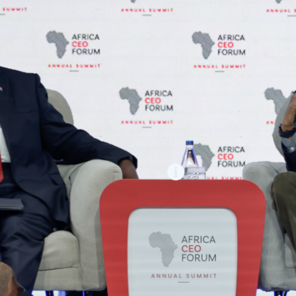 Cyril Ramaphosa et Paul Kagame