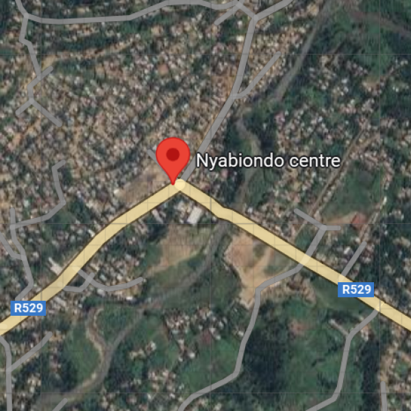 Nyabiondo sur la carte