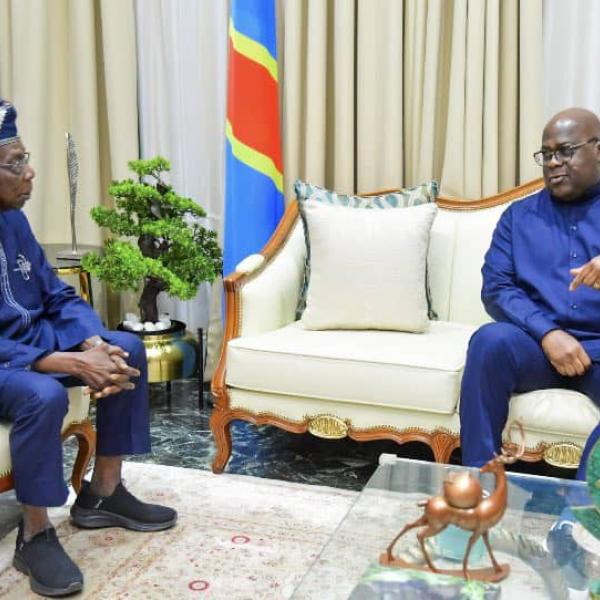 Olusegun Obasanjo et Félix Tshisekedi